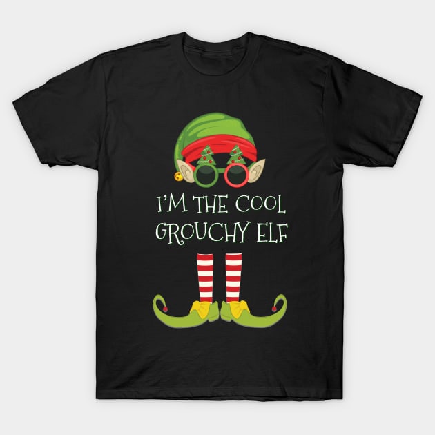 I'm The Cool grouchy Elf - grouchy Elf Gift idea For Birthday Christmas T-Shirt by giftideas